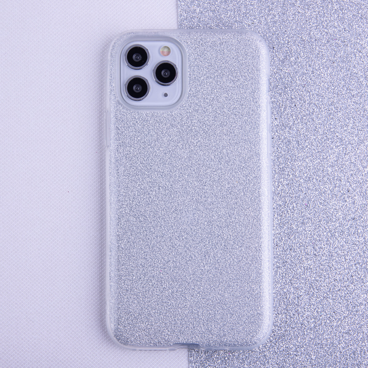 Nakładka Glitter 3w1 do Samsung Galaxy A57 5G srebrna