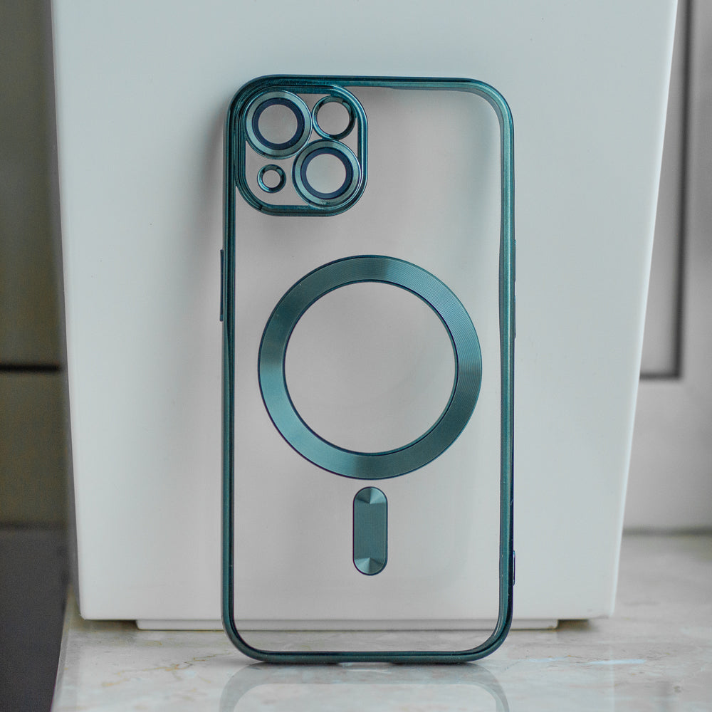 Nakładka Color Chrome Mag do Xiaomi Redmi 15C 4G EU / 15C 5G EU (173.16 x 81.06 x 8.2 mm) zielona