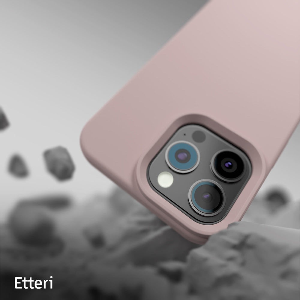 Nakładka Etteri Silicone Mag do iPhone 17 Pro Max jasnoróżowa