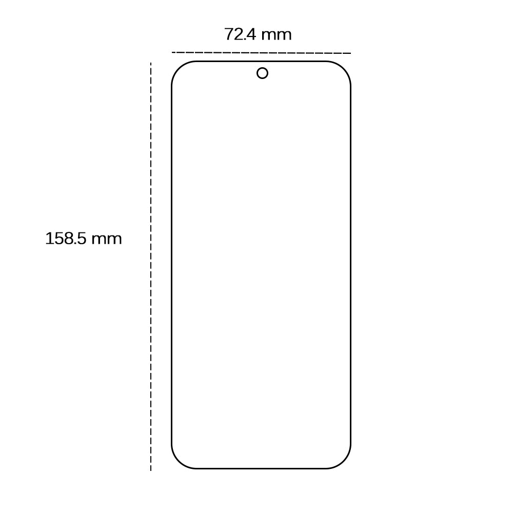 Szkło hartowane 2,5D do Google Pixel 10 Pro XL 5G