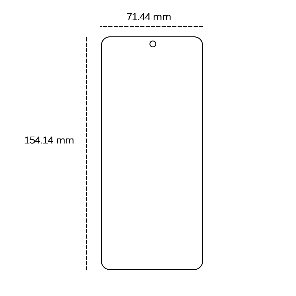 Szkło hartowane 2,5D do Samsung Galaxy S25 Edge