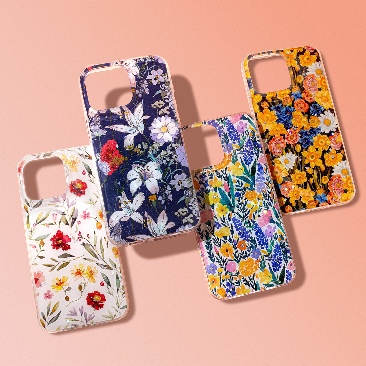 Nakładka Glow Glam do Motorola Moto G86 niebieska