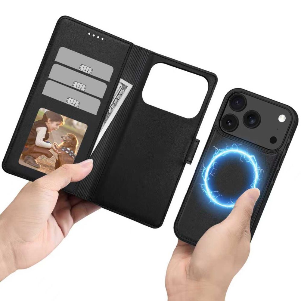 TECH-PROTECT WALLET MAGSAFE IPHONE 17 PRO MATTE BLACK