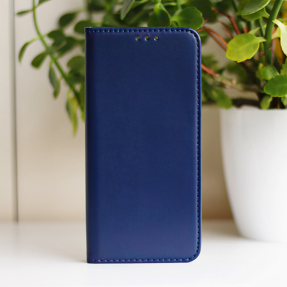 Etui Smart Magnetic do Oppo A6 Pro 5G granatowe