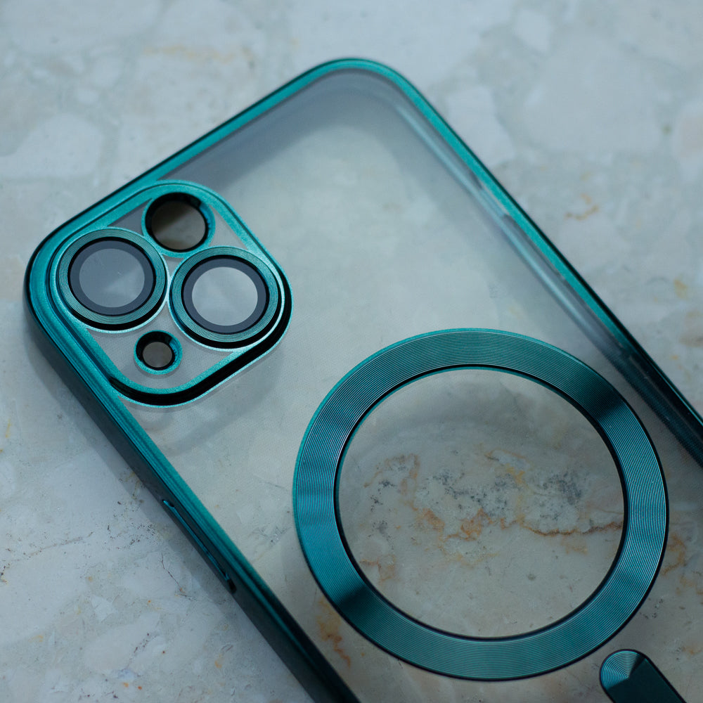 Nakładka Color Chrome Mag do Xiaomi Redmi 15C 4G EU / 15C 5G EU (173.16 x 81.06 x 8.2 mm) zielona