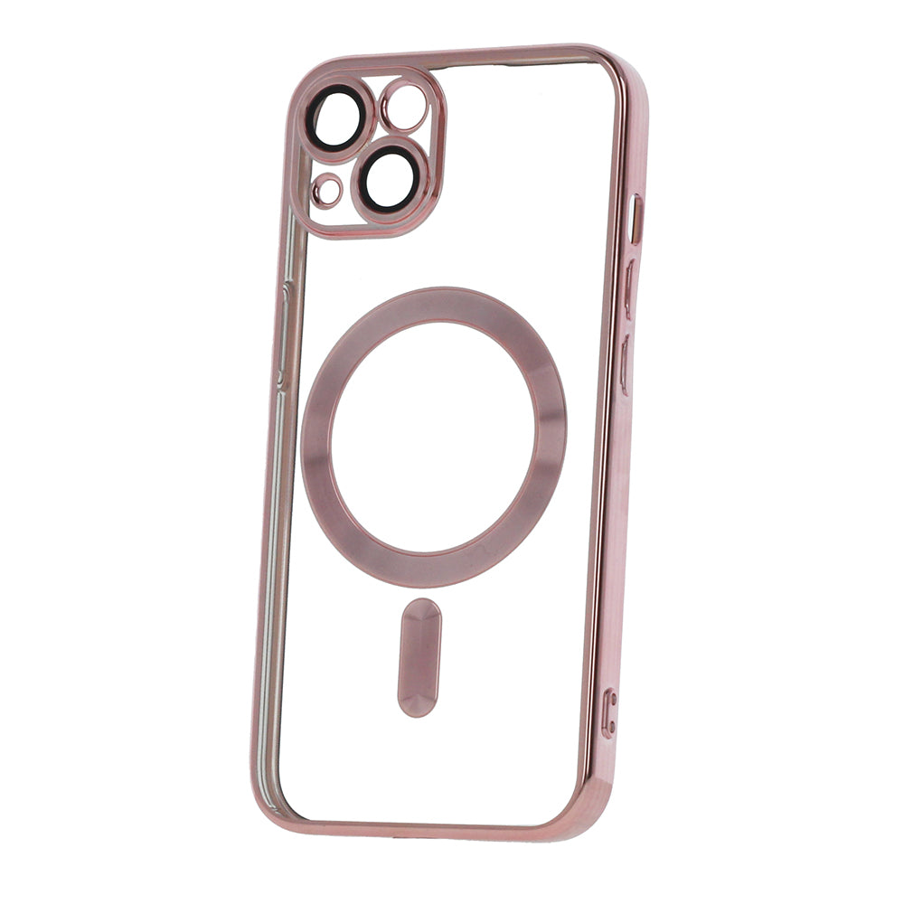 Nakładka Color Chrome Mag do Samsung Galaxy A56 5G różowo-złota