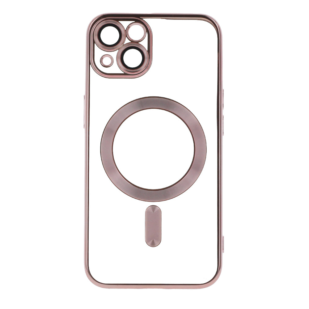 Nakładka Color Chrome Mag do Samsung Galaxy A56 5G różowo-złota