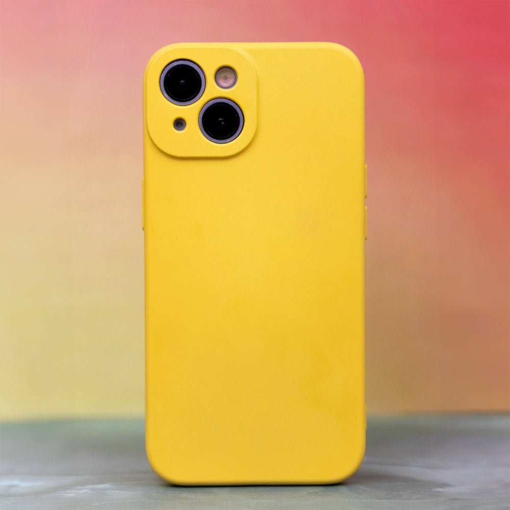Nakładka Silicon do Xiaomi Redmi 13C 4G / Poco C65 żółta