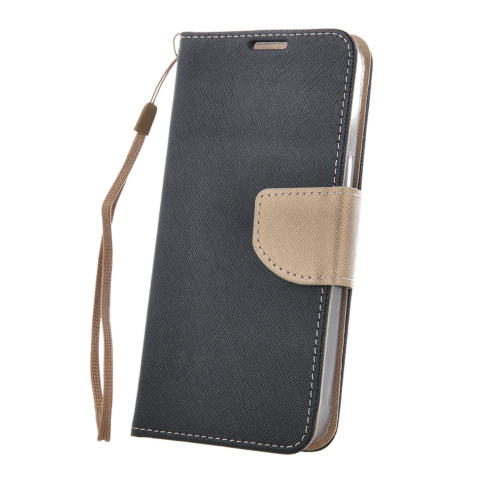 Etui Smart Fancy do iPhone 16 Pro 6,3" czarno-złote – Skorupka
