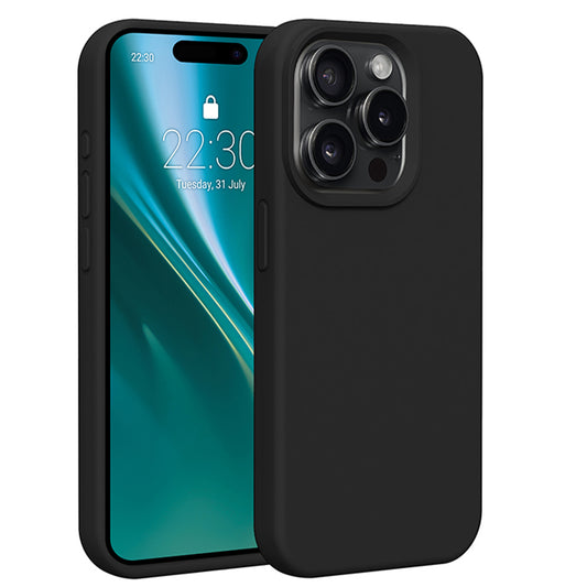 Nakładka Etteri Silicone Mag do iPhone 15 Pro 6,1" czarna