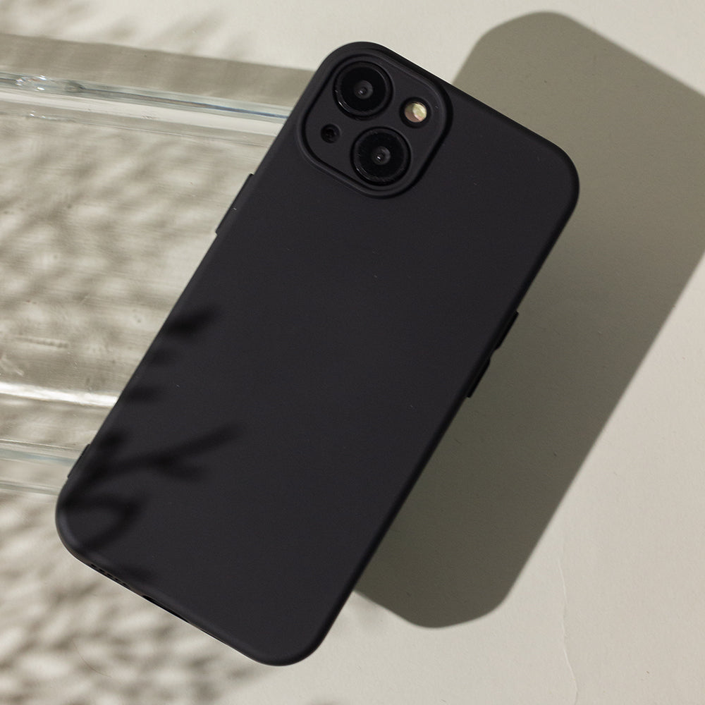 Nakładka Silicon do Motorola Edge 60 Fusion / Edge 60 5G czarna