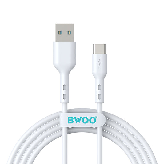 Kabel BWOO USB - USB typ C 2 m biały