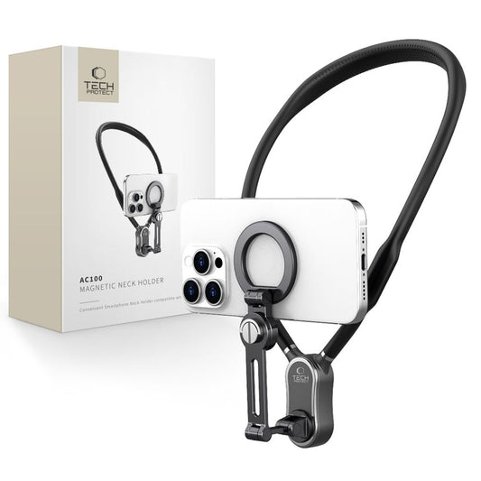 Tech-Protect magnetyczny uchwyt na szyję magsafe AC100 czarny TTT