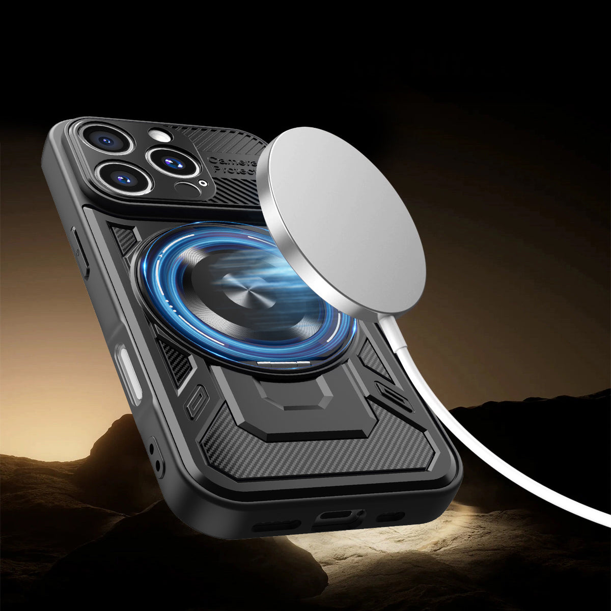 Nakładka Defender Armor Mag do Xiaomi Redmi Note 15 Pro 5G (EU) czarna