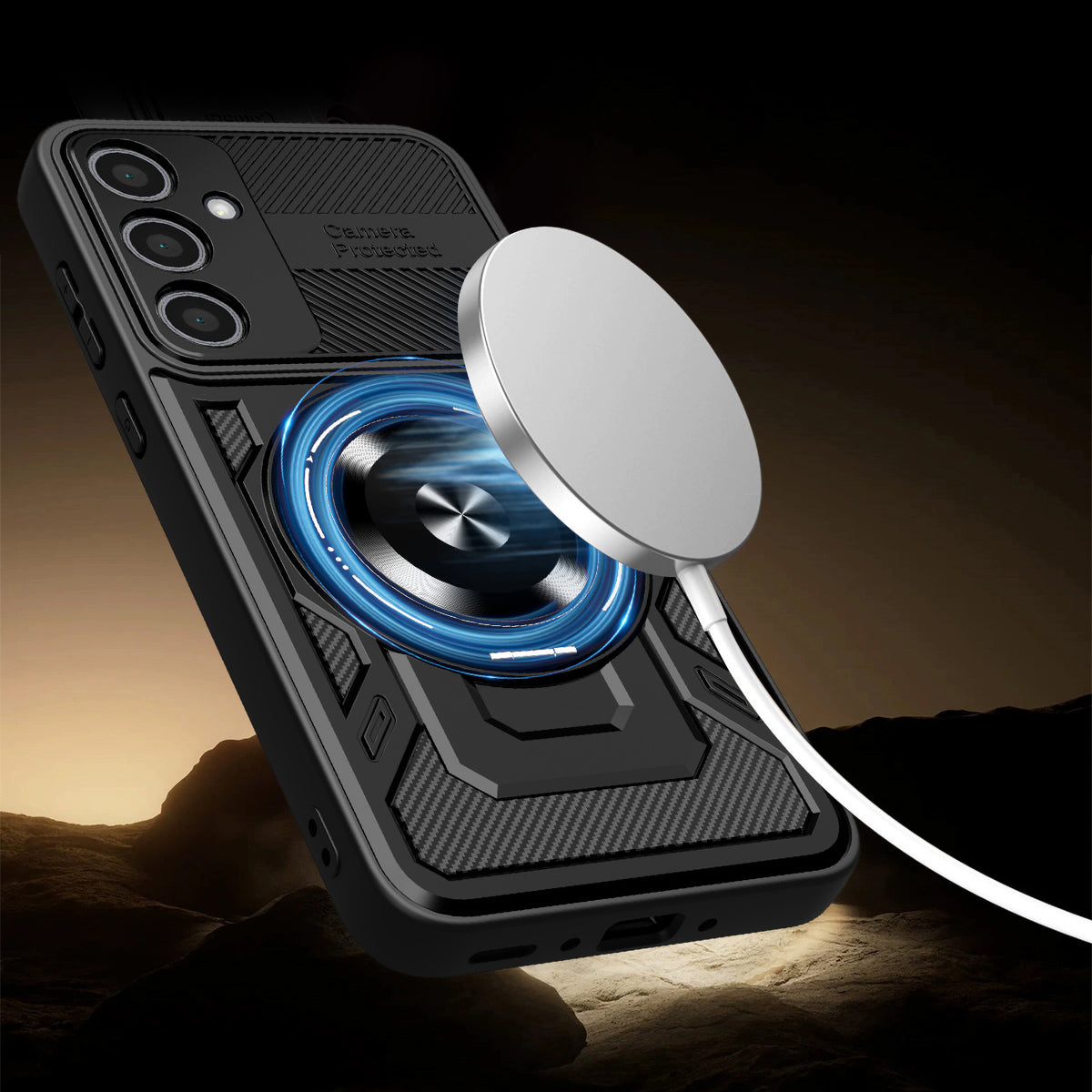 Nakładka Defender Armor Mag do Xiaomi Redmi Note 15 Pro 5G (EU) czarna