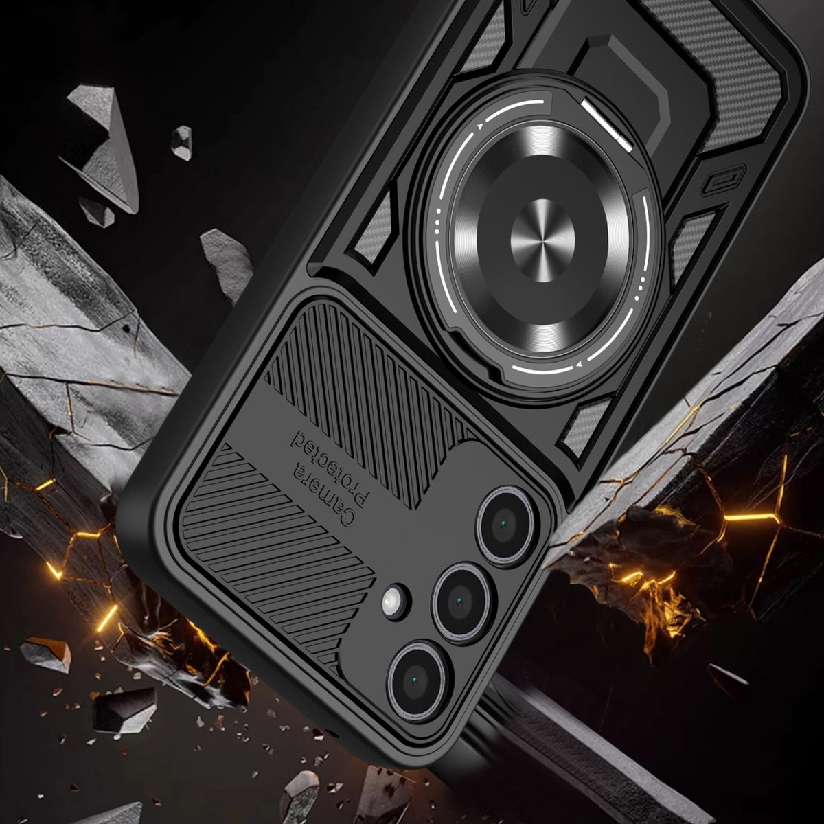 Nakładka Defender Armor Mag do Xiaomi Redmi Note 15 Pro 5G (EU) czarna