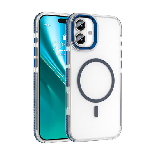 Nakładka Etteri Icy Mag do iPhone 16 6,1" niebieska