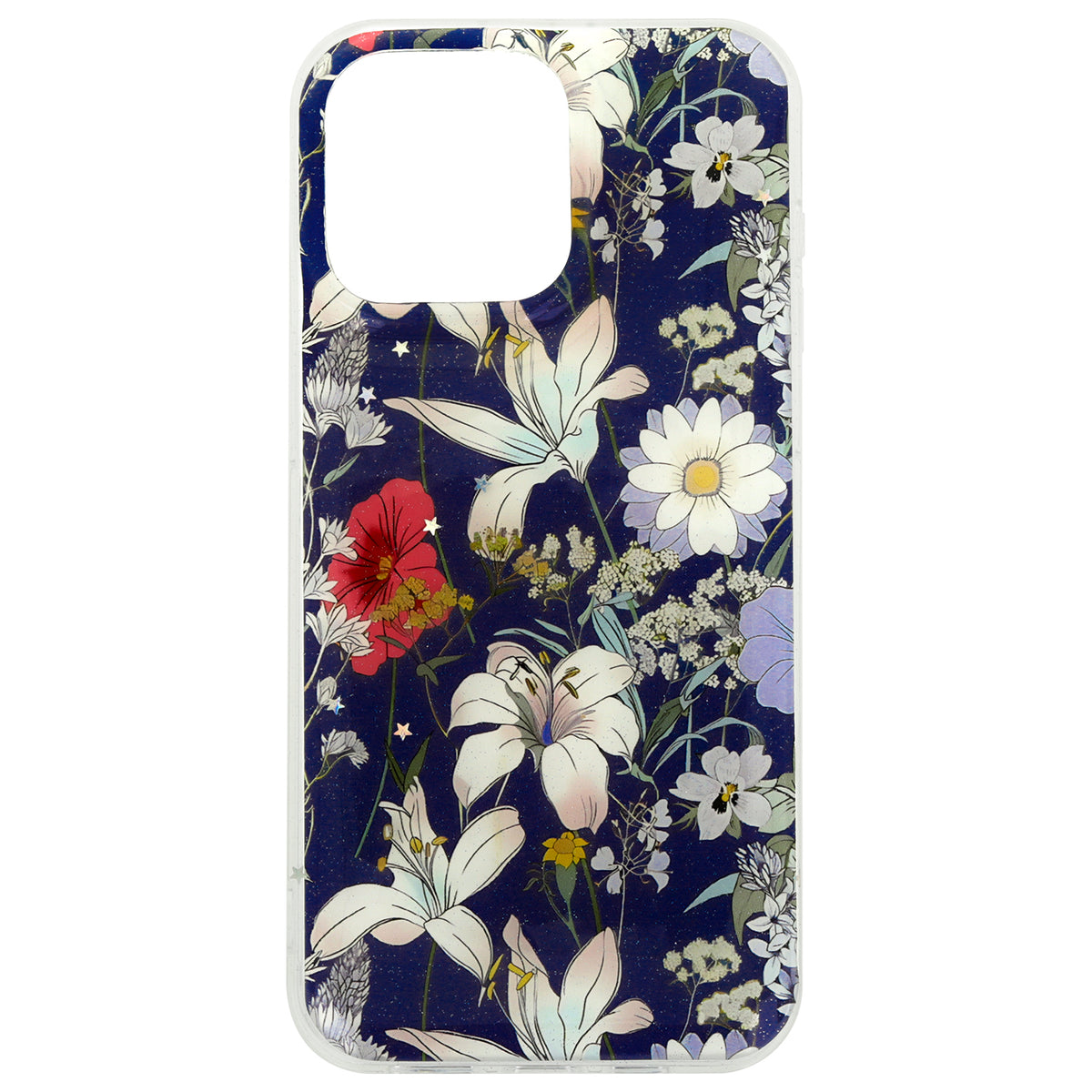 Nakładka Glow Glam do Motorola Moto G86 niebieska