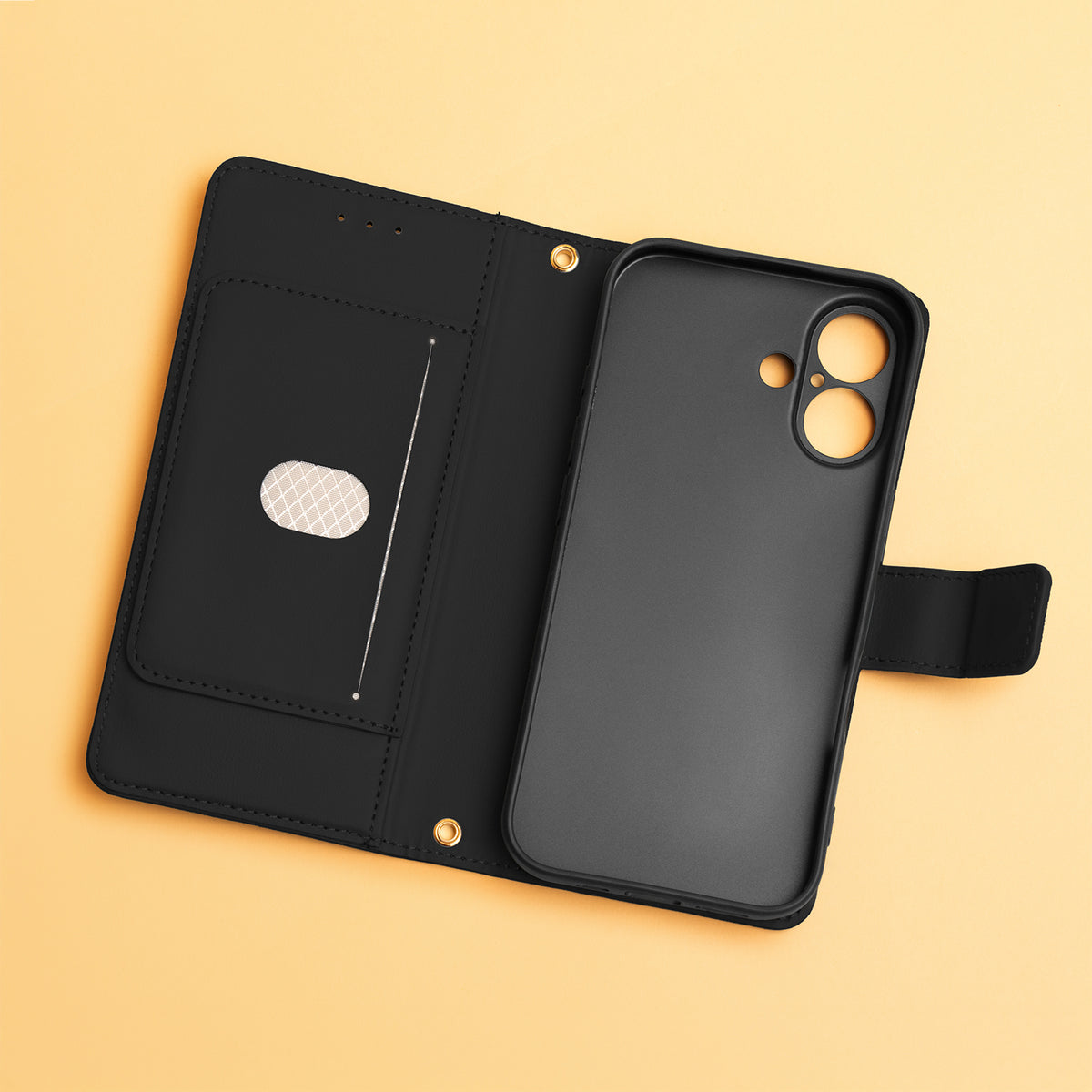 Etui Smart Triangle do Xiaomi Redmi 15C 4G EU / 15C 5G EU (173.16 x 81.06 x 8.2 mm) czarne
