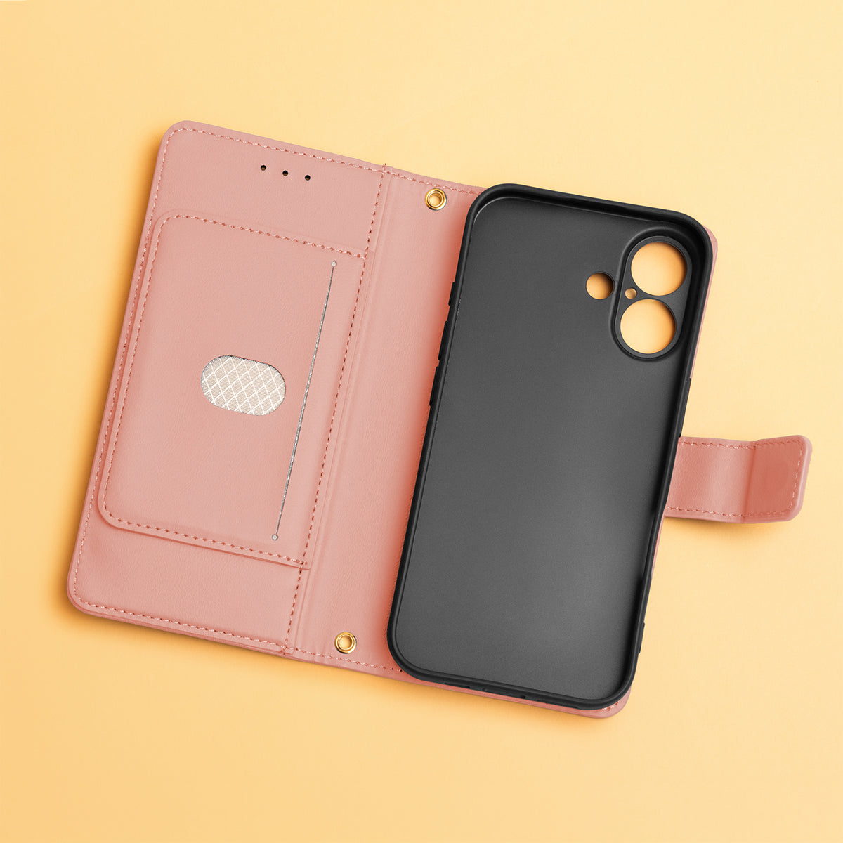 Etui Smart Triangle do Xiaomi Redmi 15C 4G EU / 15C 5G EU (173.16 x 81.06 x 8.2 mm) różowe
