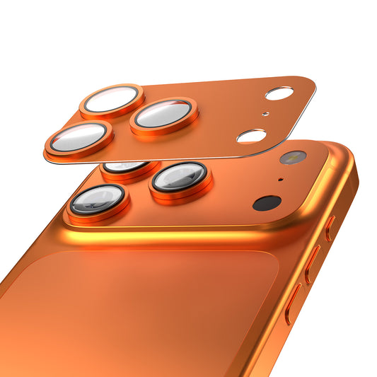 Etteri pełna ochrona aparatów do iPhone 17 Pro pomarańczowa
