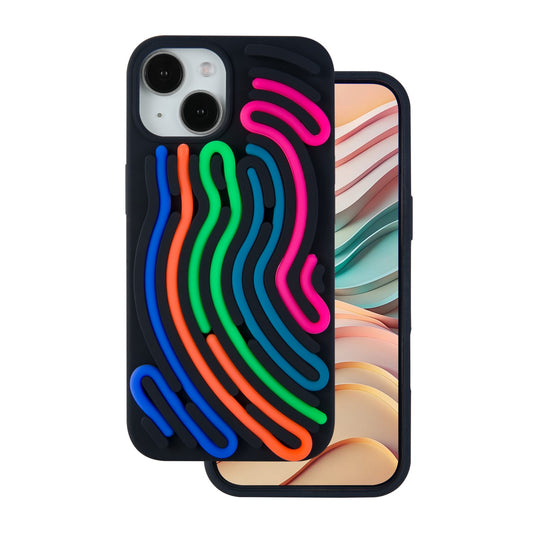 Nakładka DIY Snake do iPhone 12 / 12 Pro 6,1 czarna
