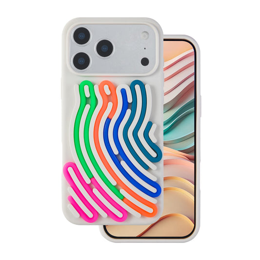 Nakładka DIY Snake do iPhone 17 Pro Max 6,9 beżowa