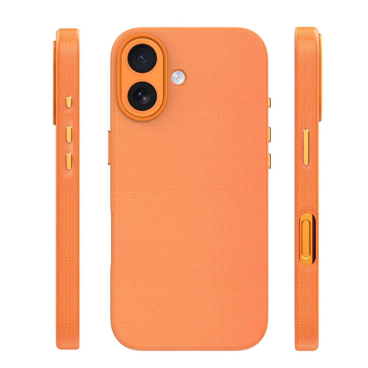 Nakładka Etteri Elegant Mag do iPhone 16 6,1 pomarańczowa