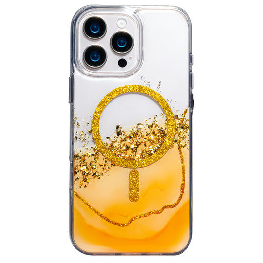 Nakładka Epoxy Mag do iPhone 15 6,1 pomarańczowa