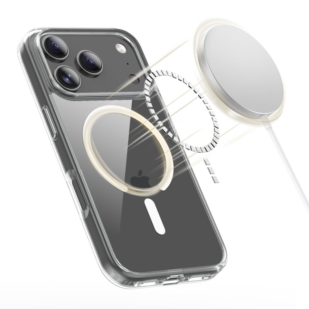 TECH-PROTECT FLEXAIR HYBRID MAGSAFE IPHONE 17 PRO CLEAR