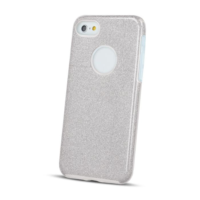 Nakładka Glitter 3w1 do iPhone 7 / 8 / SE 2020 / SE 2022 srebrna