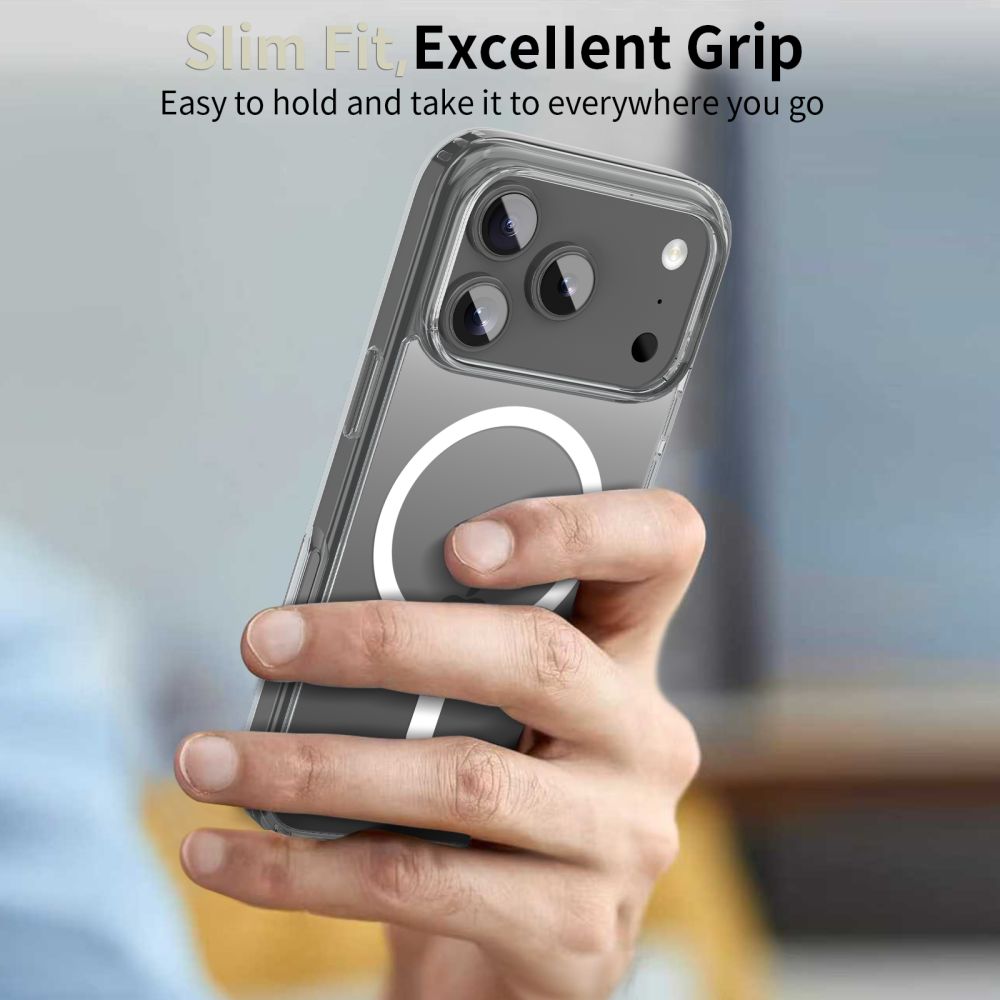 TECH-PROTECT FLEXAIR HYBRID MAGSAFE IPHONE 17 PRO CLEAR