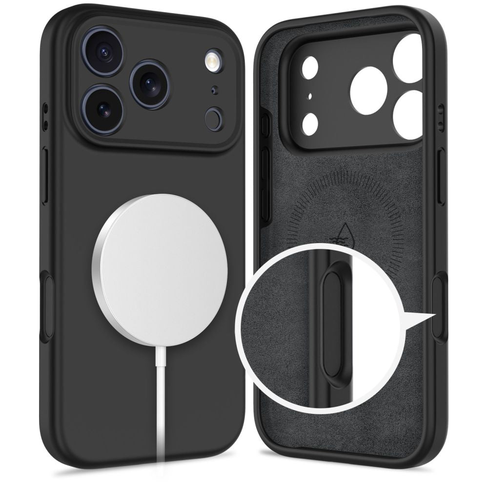 TECH-PROTECT SILICONE MAGSAFE IPHONE 17 PRO MAX BLACK