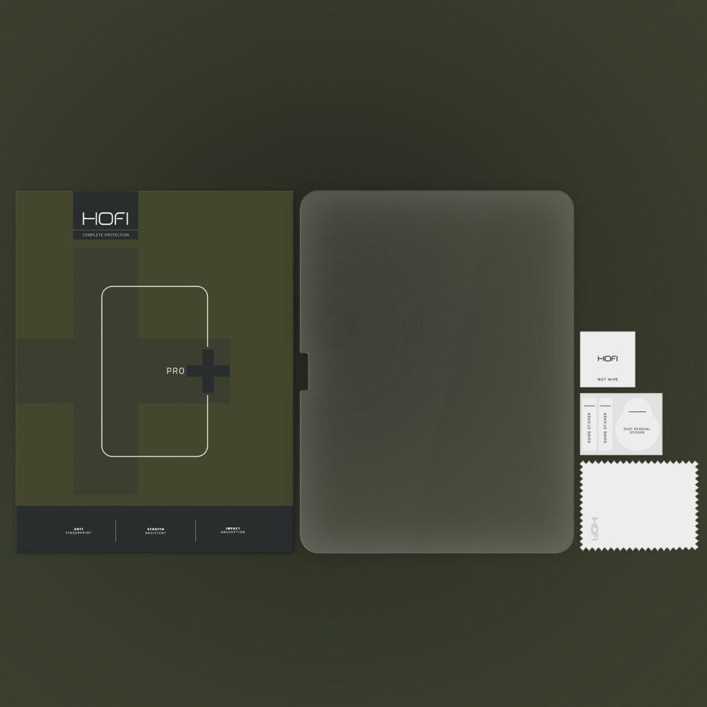 SZKŁO HARTOWANE HOFI GLASS PRO+ IPAD AIR 11” 6 / 7 / 8 / 2024-2026 CLEAR