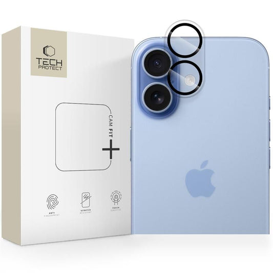 OSŁONA APARATU TECH-PROTECT CAM FIT+ IPHONE 17 CLEAR