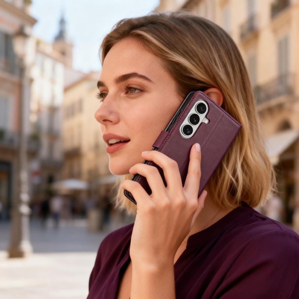 TECH-PROTECT WALLET GALAXY S26 MULBERRY
